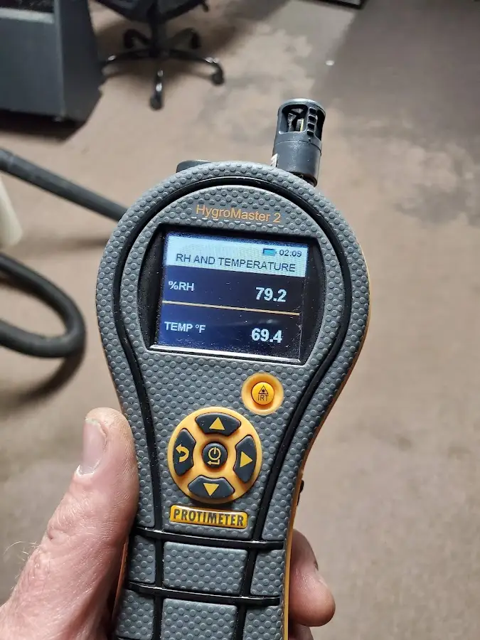 Moisture meter humidity assessment for Mold Remediation & Removal in Estherville